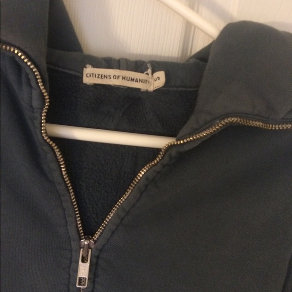 Citizens For Humanity Zip up Hoodie Sz Small - Picture 2 of 7
